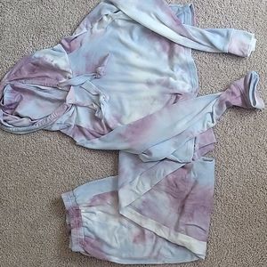 Tie dye two piece set